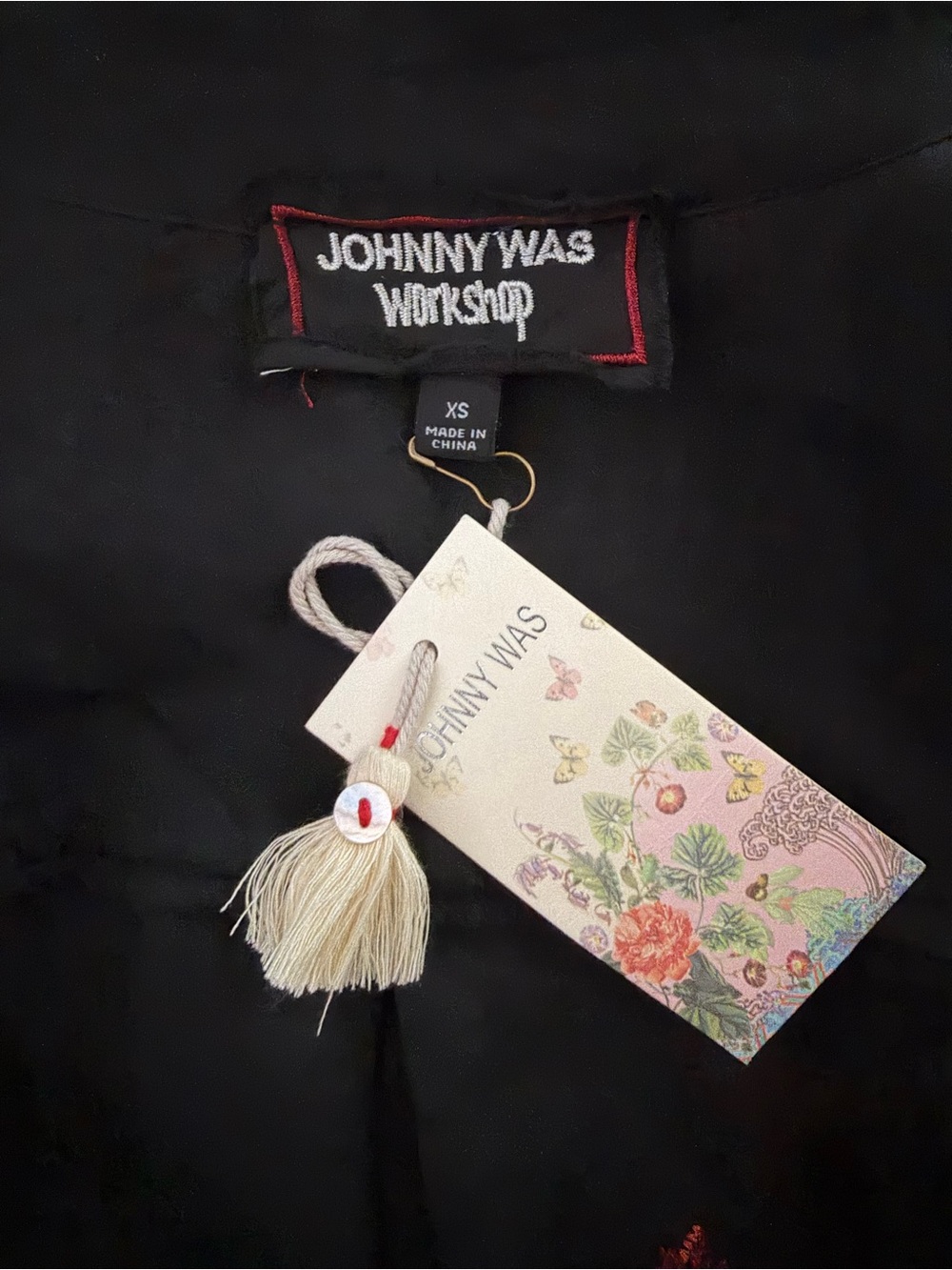 Johnny Was - Western Embroidered Button-Down Shirt with Velvet Yoke - Picture 9 of 15